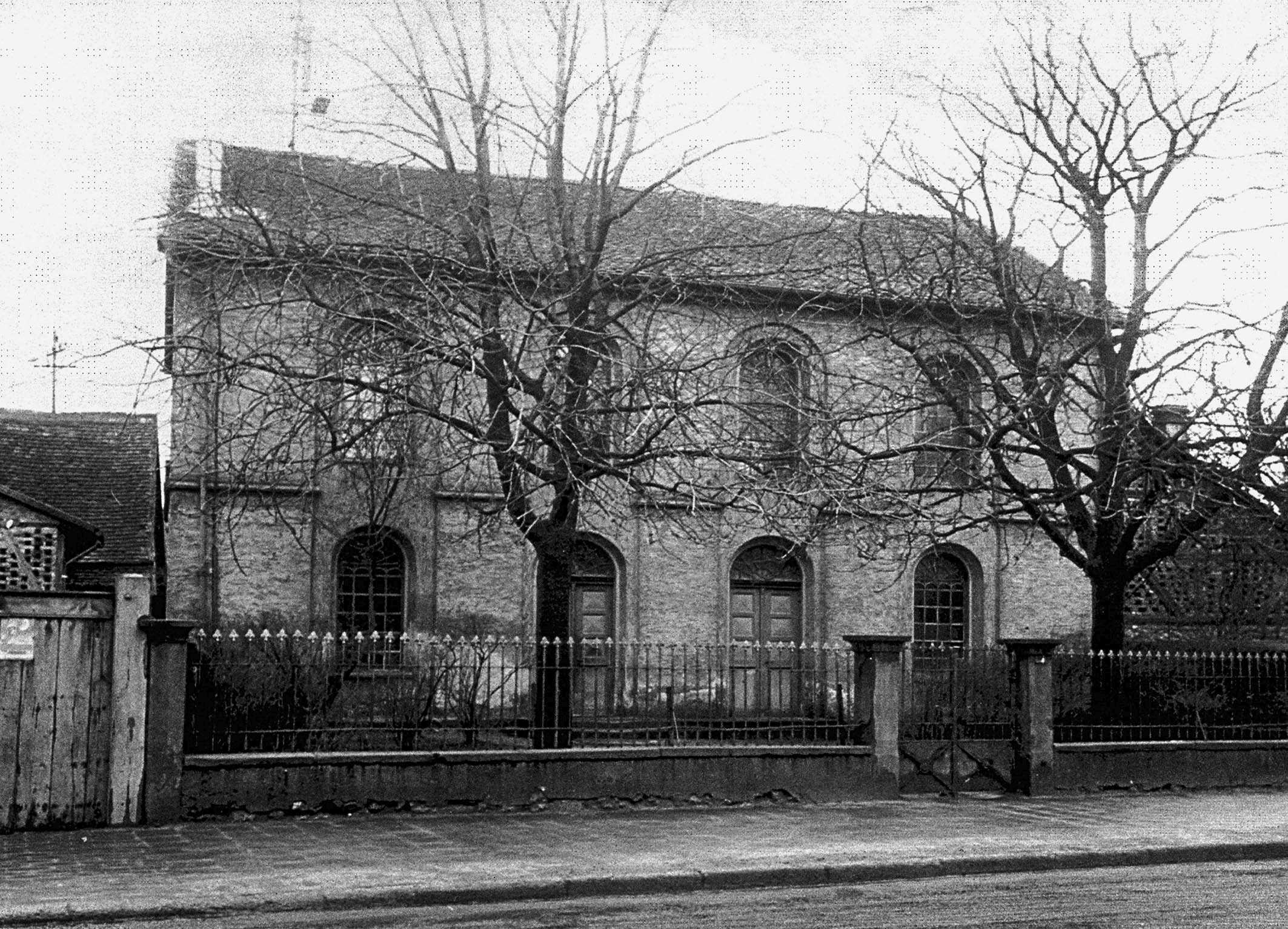 Die Synagoge in Rüsselsheim (Kreis GroßGerau)
